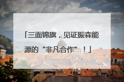 三面锦旗，见证振森能源的“非凡合作”！