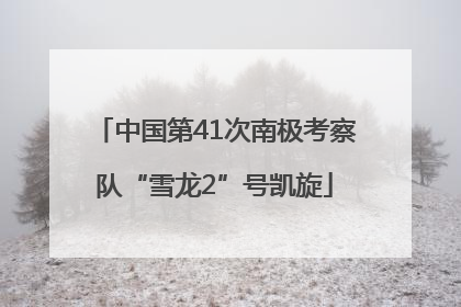 中国第41次南极考察队“雪龙2”号凯旋