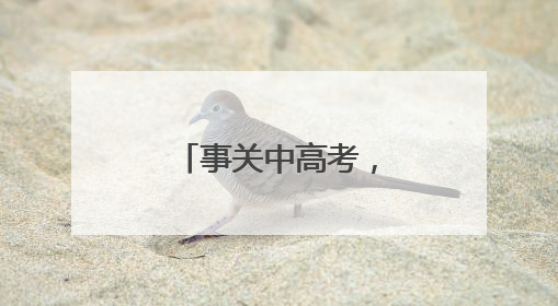 事关中高考，合肥最新提醒