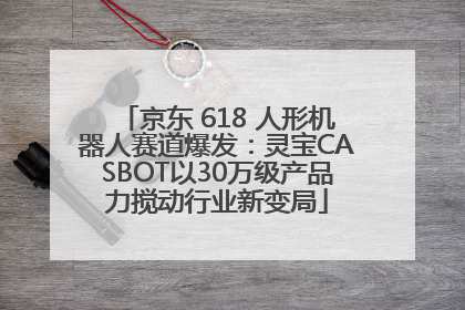 京东 618 人形机器人赛道爆发：灵宝CASBOT以30万级产品力搅动行业新变局