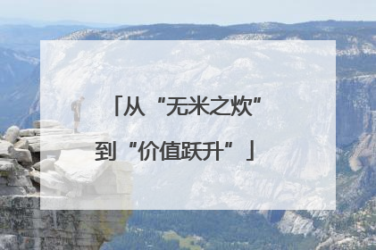 从“无米之炊”到“价值跃升”