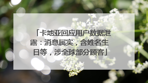 卡地亚回应用户数据泄露：消息属实，含姓名生日等，涉全球部分顾客