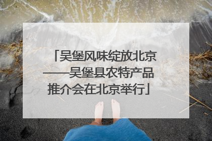 吴堡风味绽放北京——吴堡县农特产品推介会在北京举行