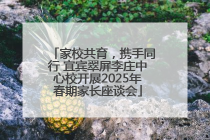 家校共育，携手同行 宜宾翠屏李庄中心校开展2025年春期家长座谈会