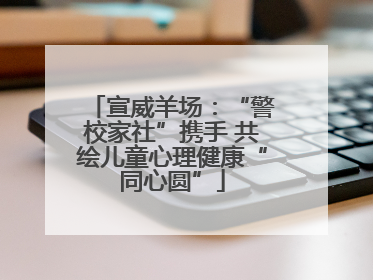 宣威羊场：“警校家社”携手 共绘儿童心理健康“同心圆”