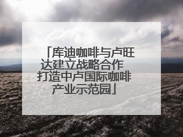 库迪咖啡与卢旺达建立战略合作 打造中卢国际咖啡产业示范园