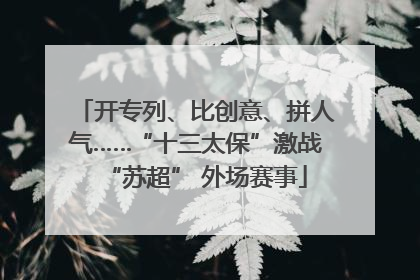 开专列、比创意、拼人气……“十三太保”激战“苏超” 外场赛事