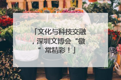 文化与科技交融，深圳文博会“徽”常精彩！