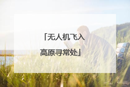 无人机飞入高原寻常处