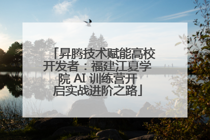 昇腾技术赋能高校开发者：福建江夏学院 AI 训练营开启实战进阶之路