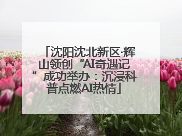 沈阳沈北新区·辉山领创“AI奇遇记”成功举办：沉浸科普点燃AI热情
