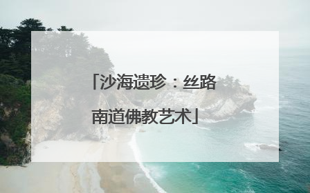 沙海遗珍：丝路南道佛教艺术