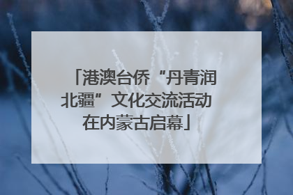 港澳台侨“丹青润北疆”文化交流活动在内蒙古启幕
