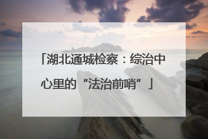 湖北通城检察：综治中心里的“法治前哨”