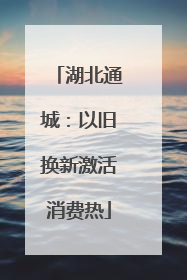 湖北通城：以旧换新激活消费热