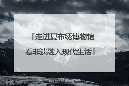 走进夏布绣博物馆 看非遗融入现代生活