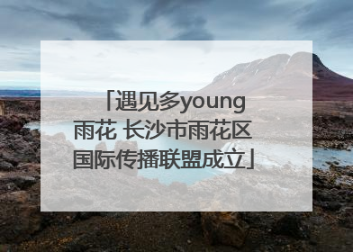 遇见多young雨花 长沙市雨花区国际传播联盟成立