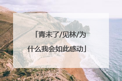 青未了/见林/为什么我会如此感动