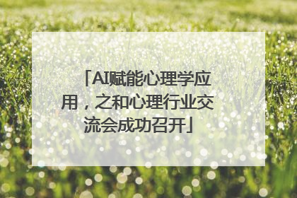 AI赋能心理学应用，之和心理行业交流会成功召开